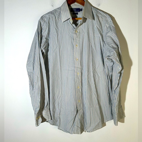 Polo Ralph Lauren Curham Striped Button Down Shirt - Picture 1 of 5